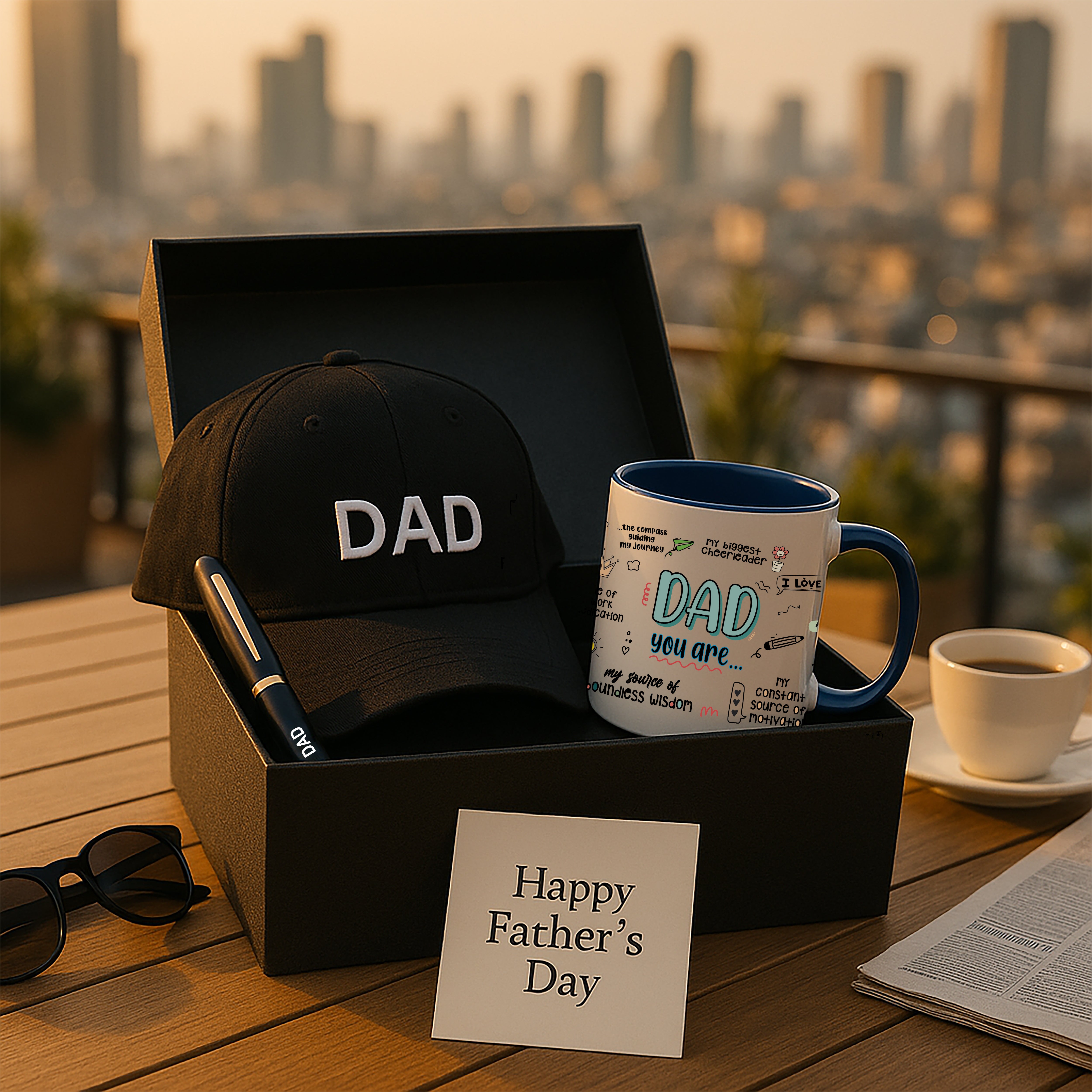 My Dad My Hero- Personalised Gift Hamper
