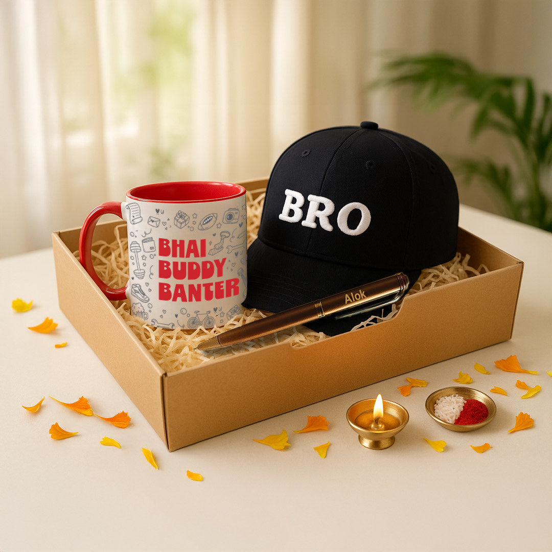 Brewed for Bhai | Personalised Hamper for Brother