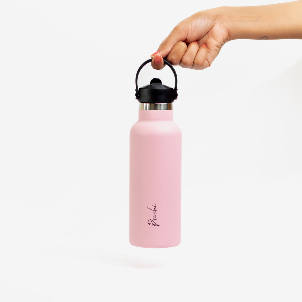 Quench Plus- Personalised Sipper Water Bottle - Pink