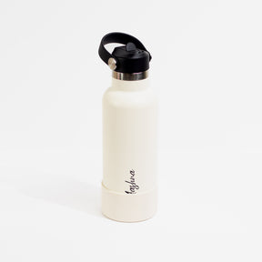 Quench Plus- Personalised Sipper Water Bottle - Off White