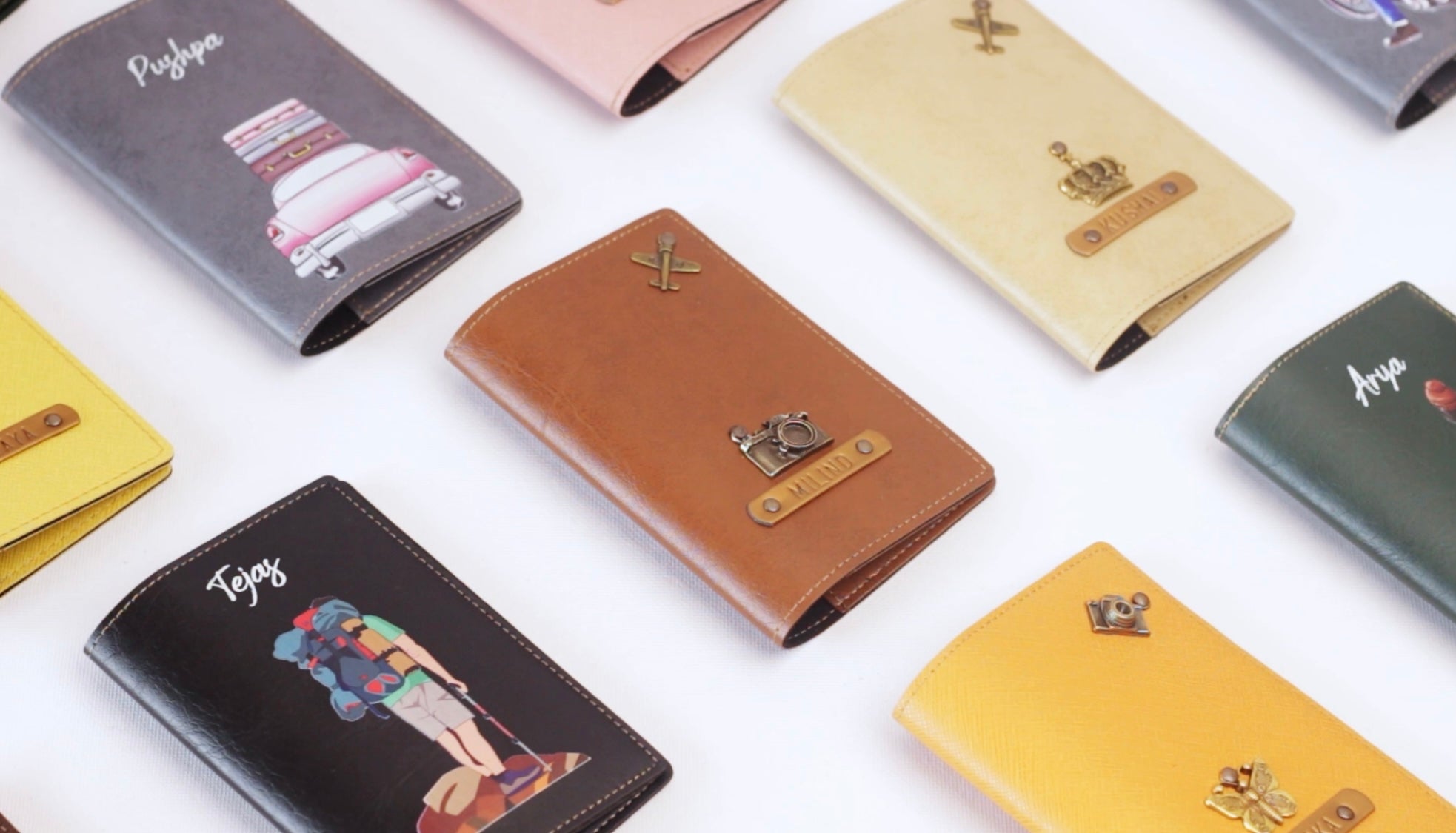 Stay together - Personalized Couple Passport Cover