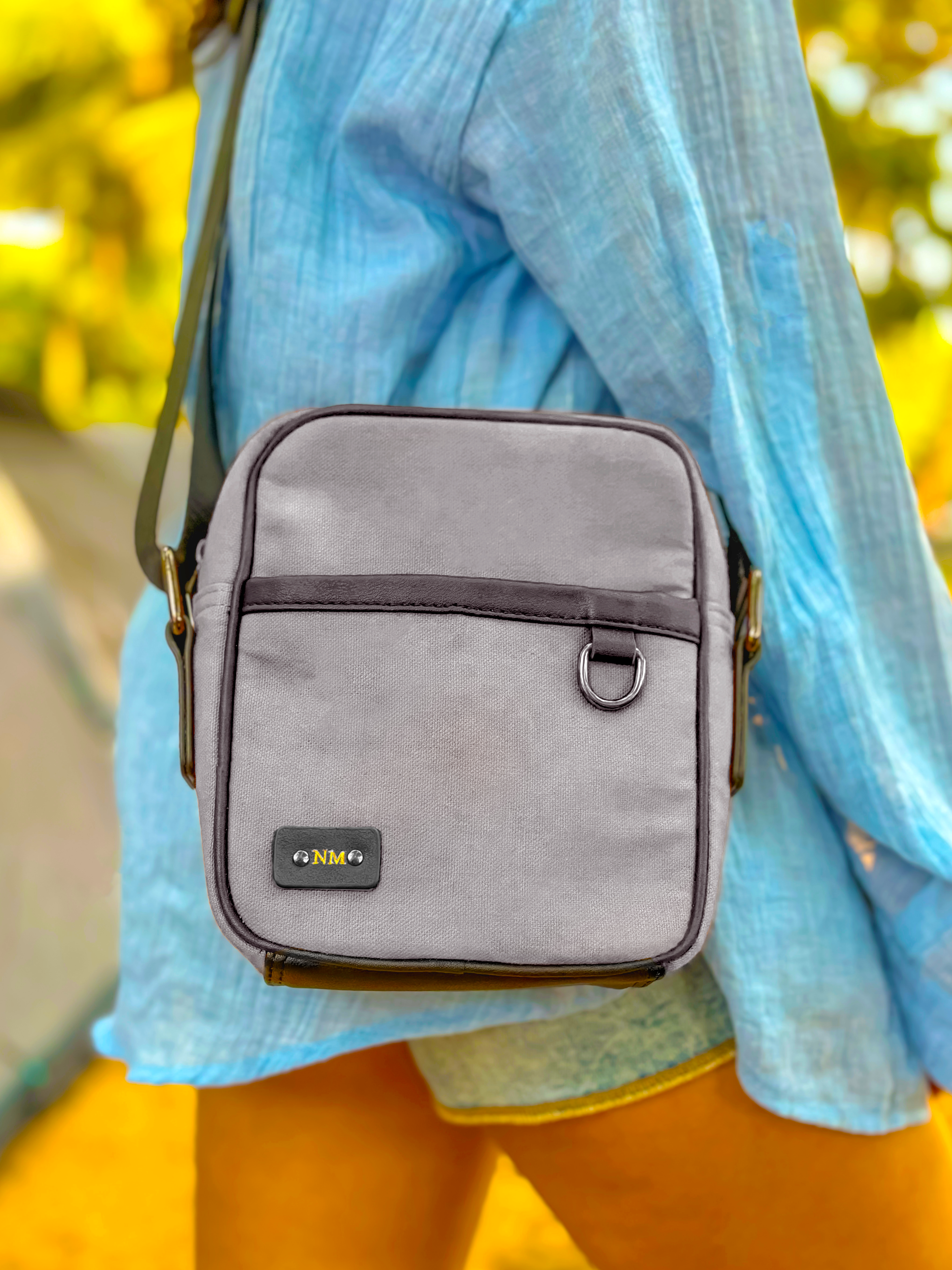 Personalised City Sling - Grey