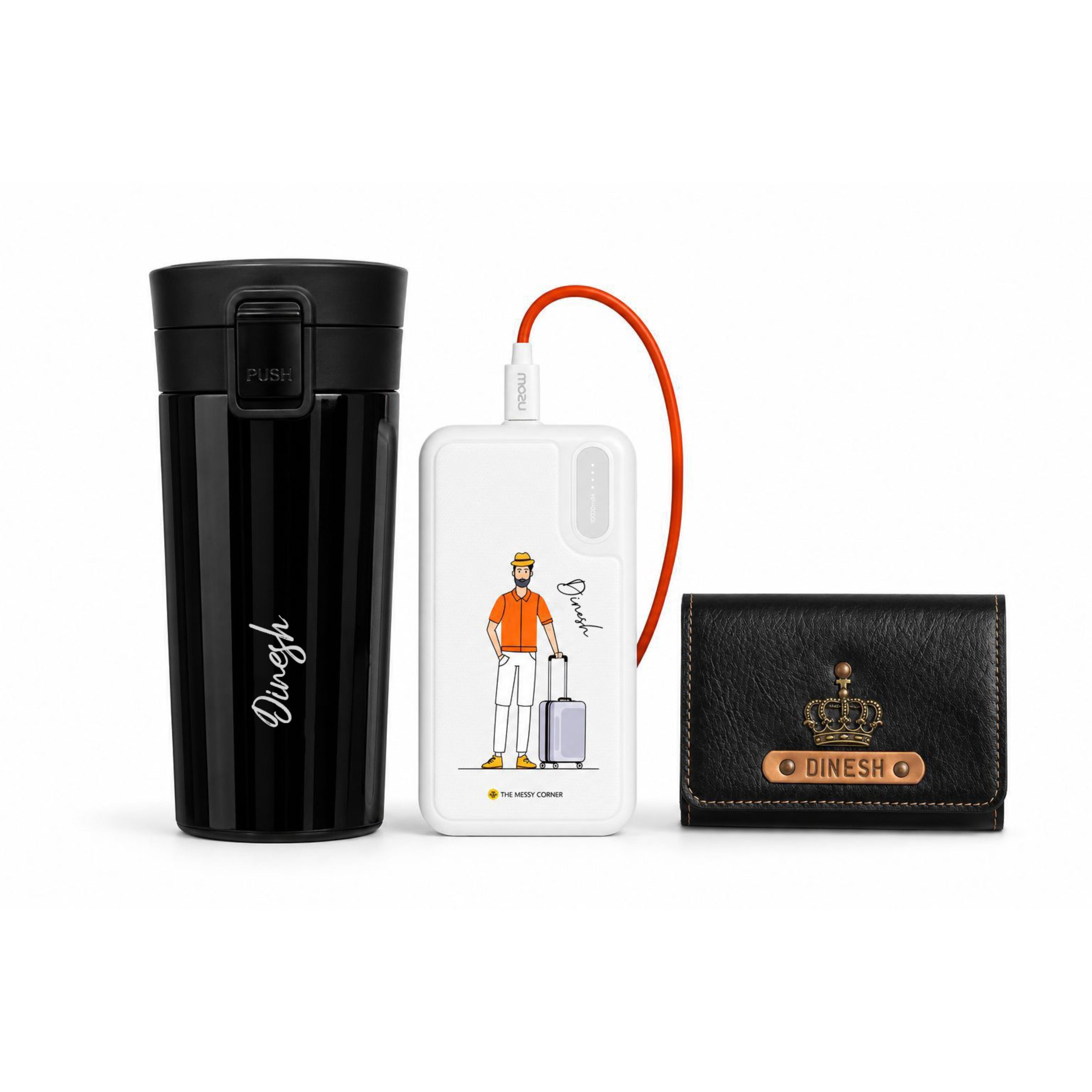 Bro On The Go - Personalised Rakhi Gift Hamper