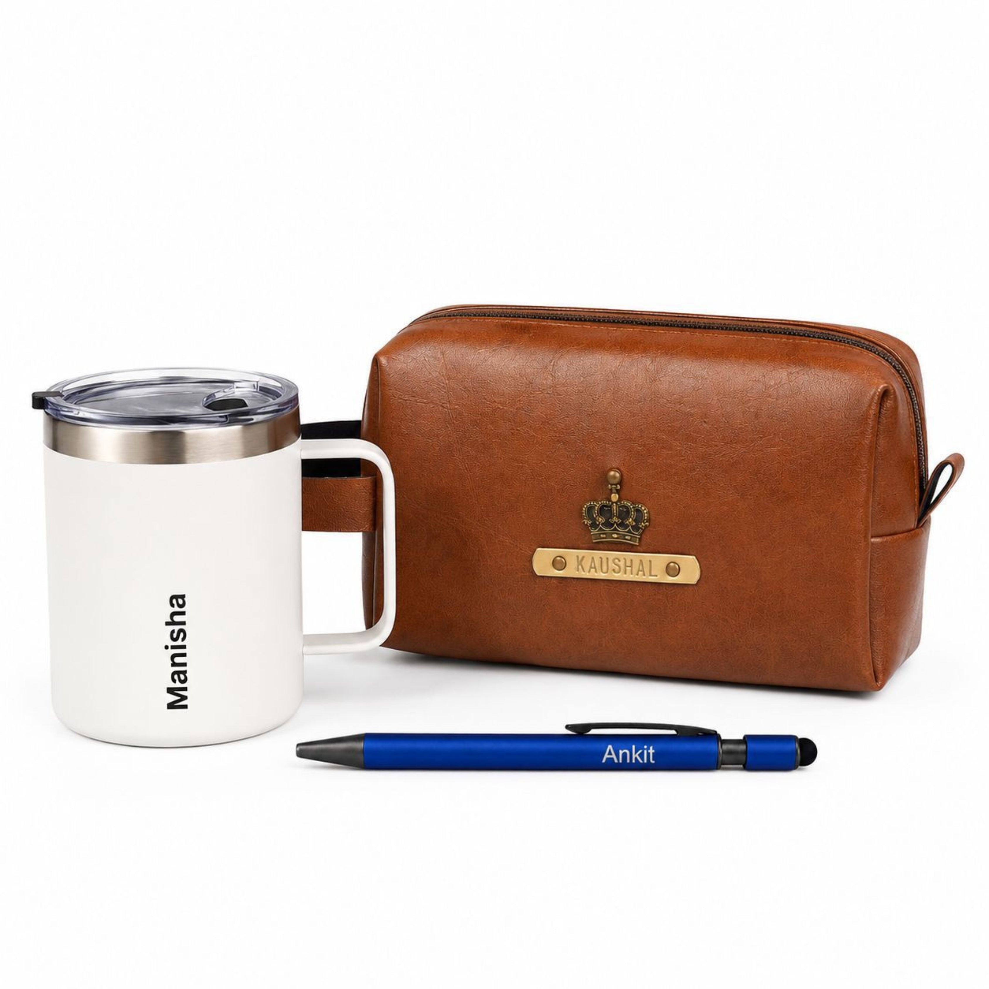 The Sibling Essentials - Personalised Rakhi Gift Hamper