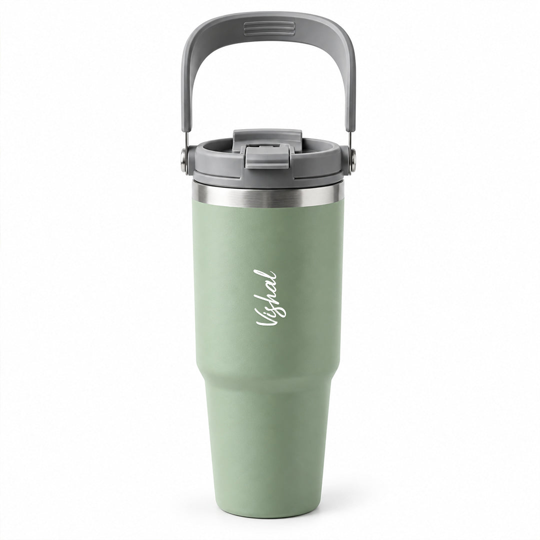 Hydra 900ML Bottle with Smart Lid – Sage Green