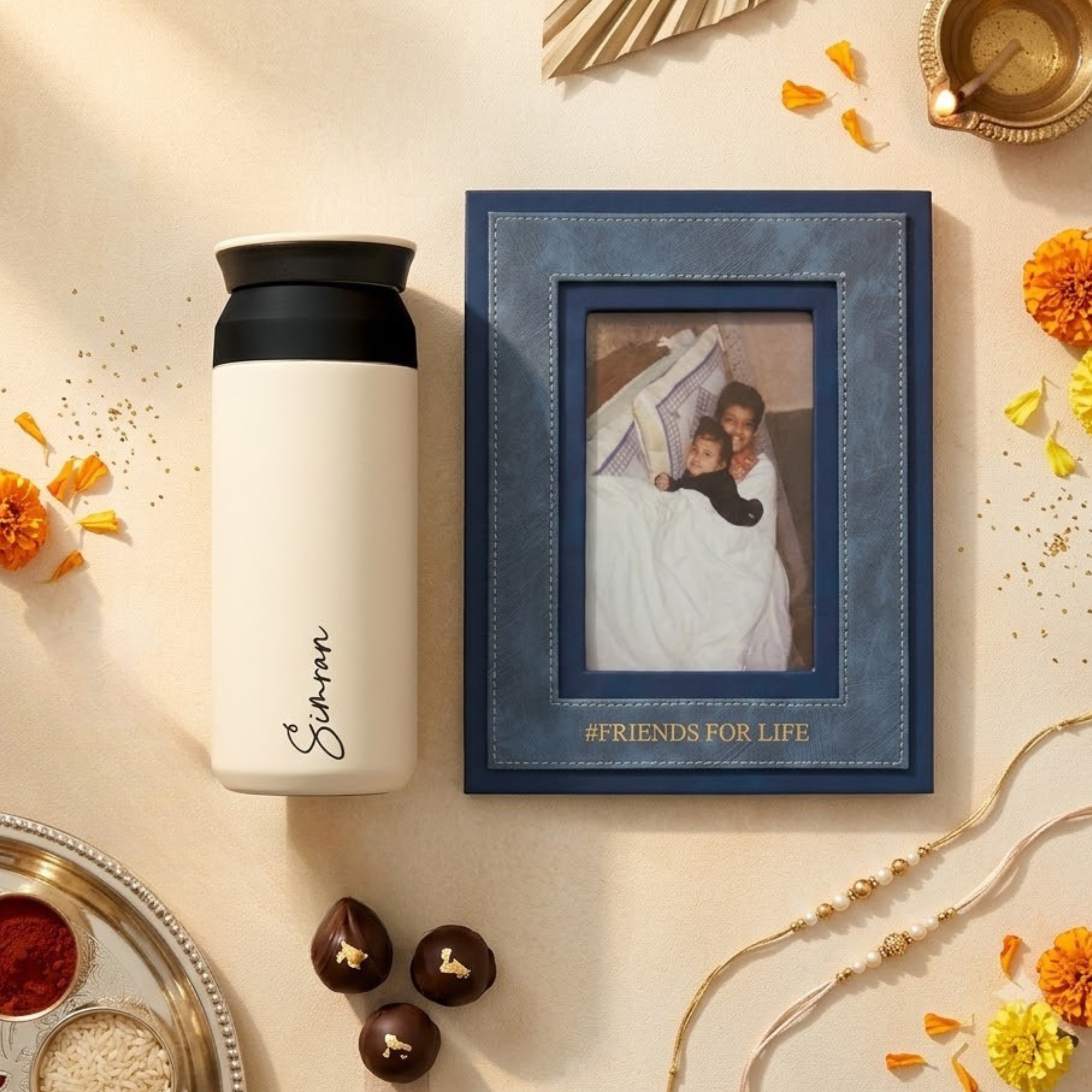 Sibling Memories - Personalised Rakhi Gift Hamper