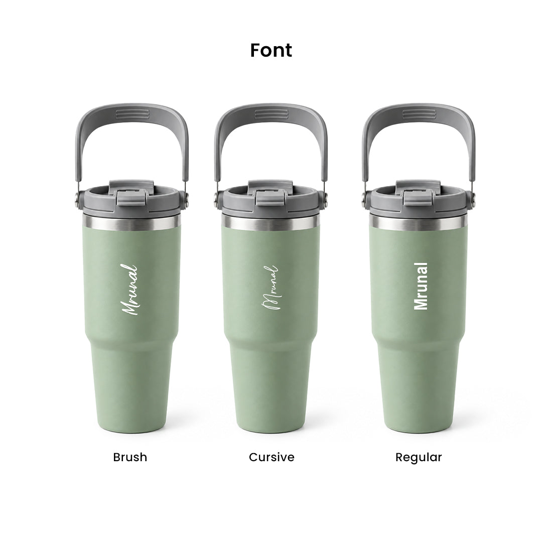 Hydra 900ML Bottle with Smart Lid – Sage Green