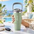 Hydra 900ML Bottle with Smart Lid – Sage Green