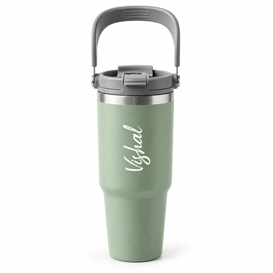 Hydra 900ML Bottle with Smart Lid – Sage Green