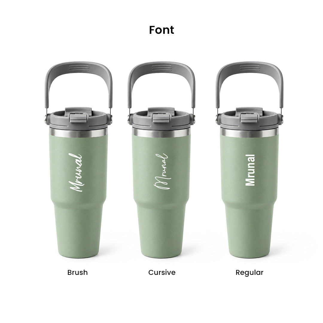 Hydra 900ML Bottle with Smart Lid – Sage Green