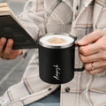 Personalised Insulated Mug - Black (400 ML)