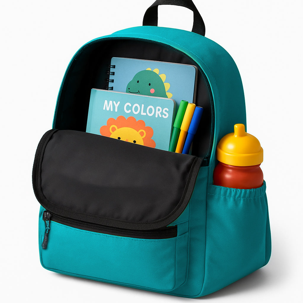 Personalized Kids Backpack – For School & Travel (Blue)