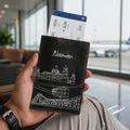Personalized Passport Cover - Postcards from India - Kolkata