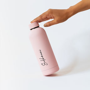 Quench - Personalised Water Bottle - Candy Pink