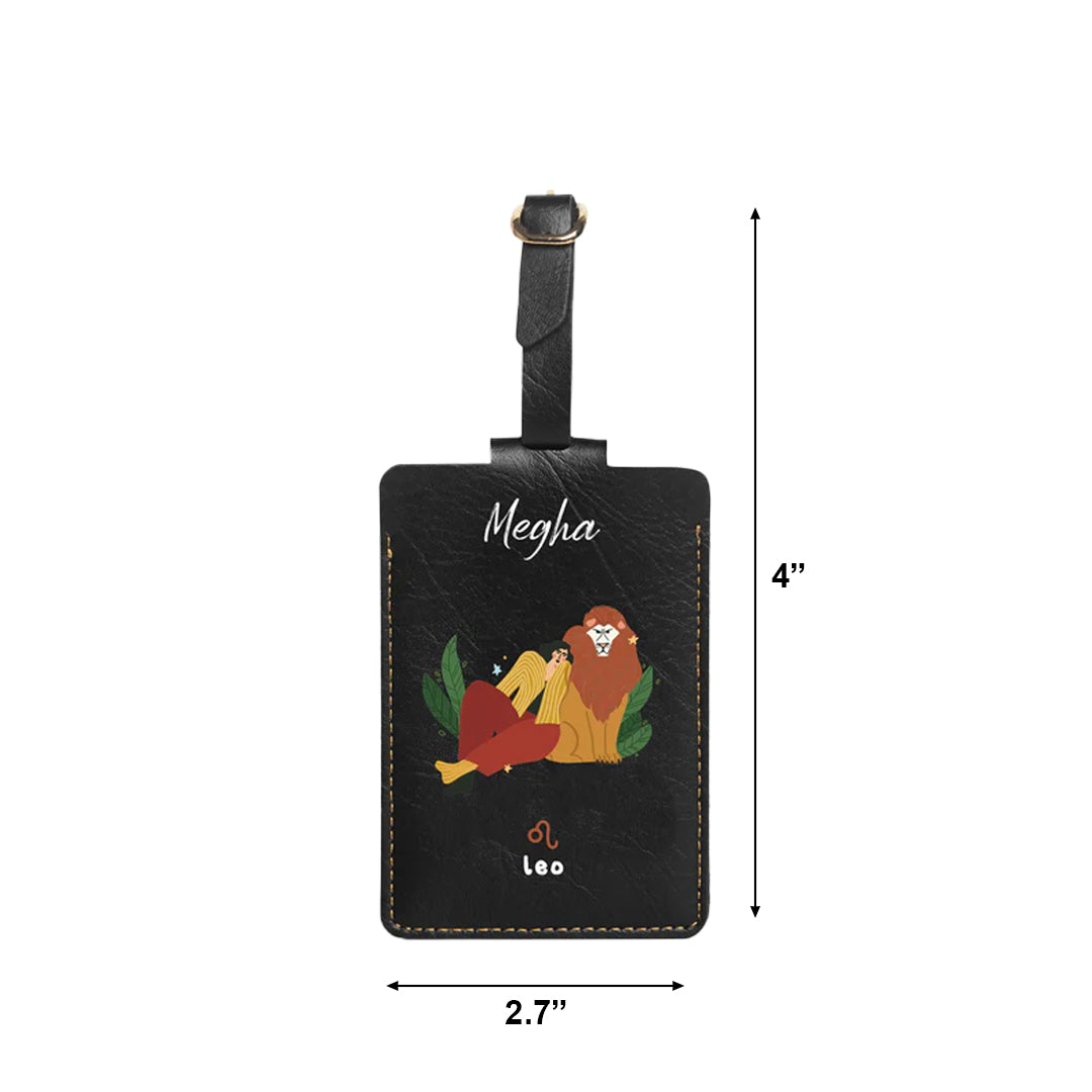 Personalised Luggage/Baggage Tag - Logical Leo