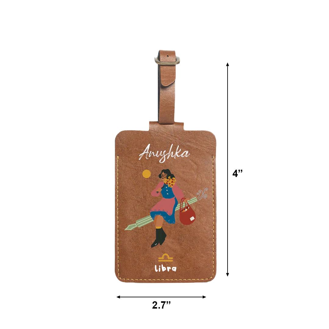 Personalised Luggage/Baggage Tag - Loyal Libra
