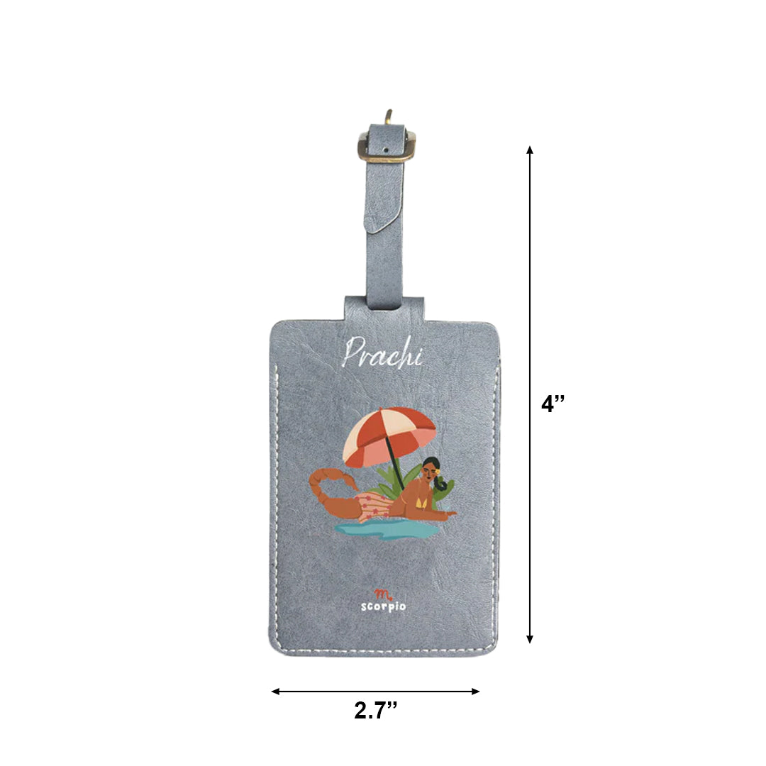 Personalised Luggage/Baggage Tag - Spectacular Scorpio