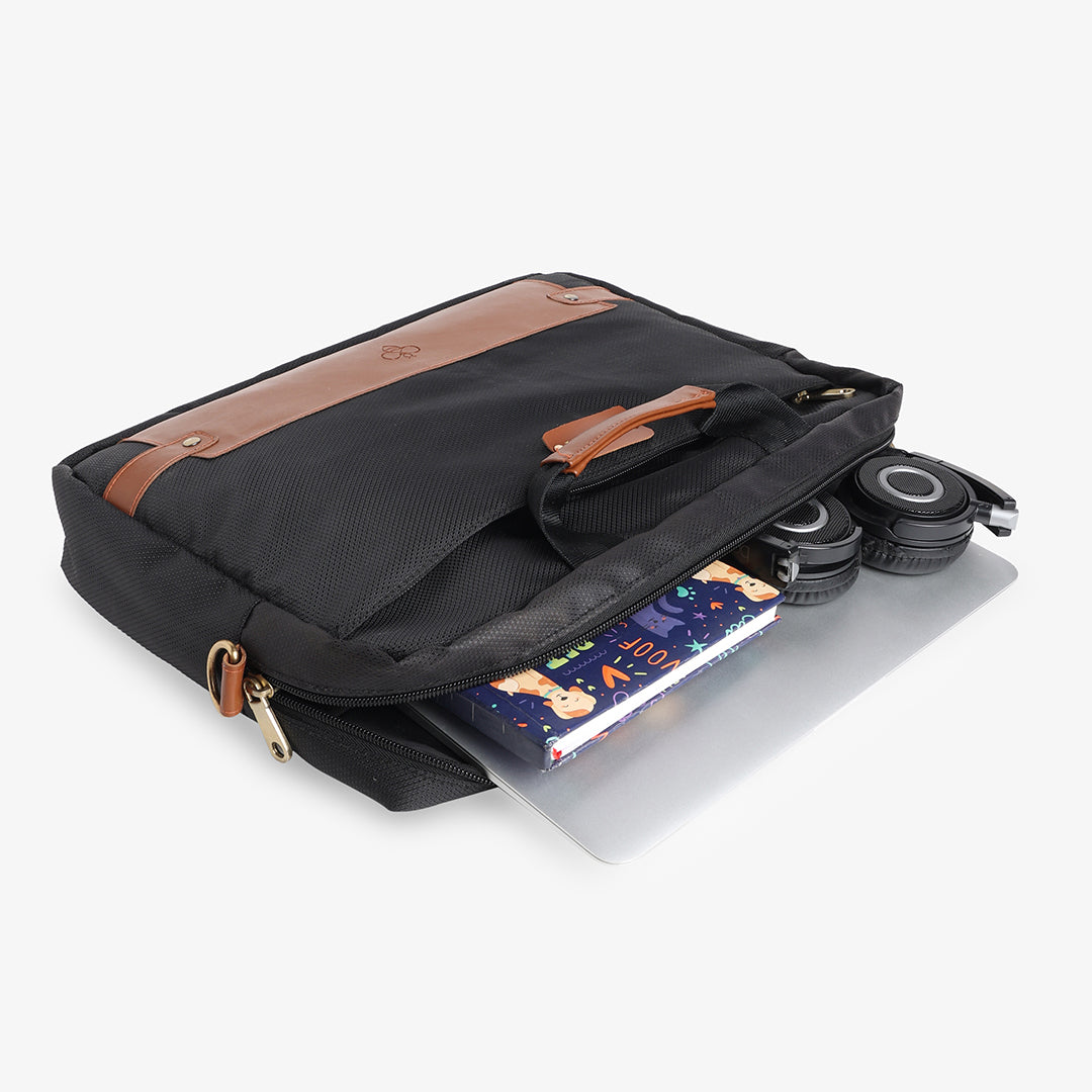 Personalized Laptop Bag - Black