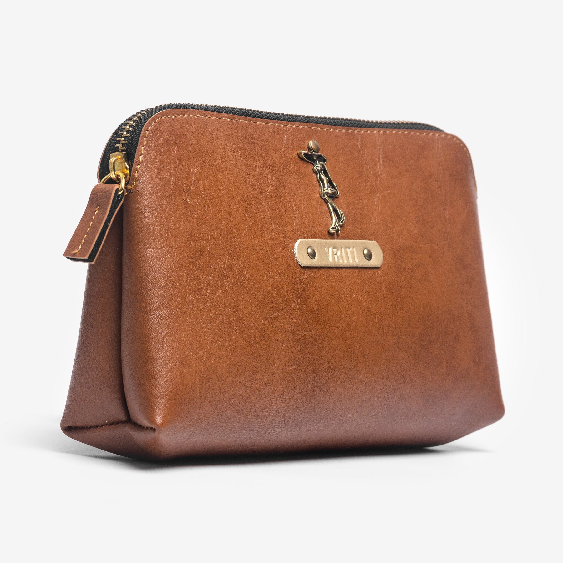 Personalized Carry All Pouch - Tan