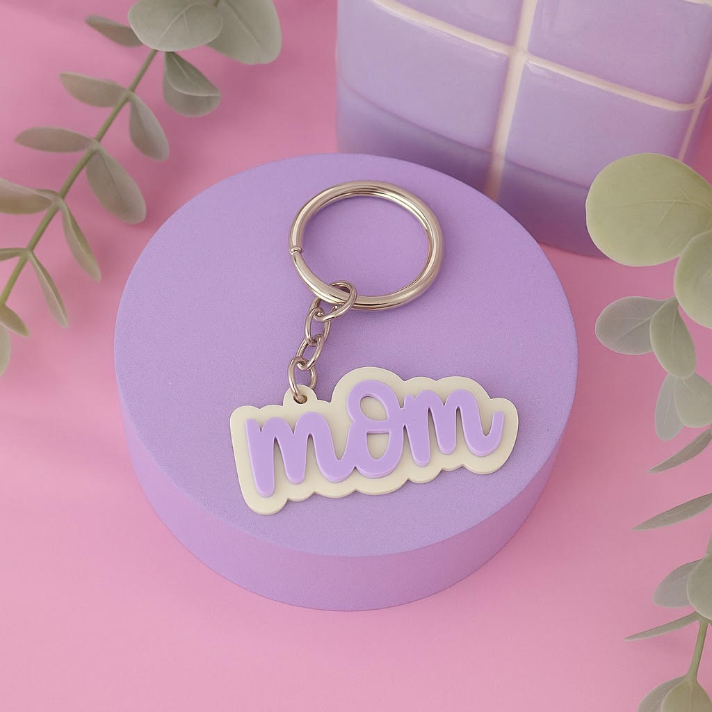 Mom - Acrylic Keychain | Mother’s Day Gift