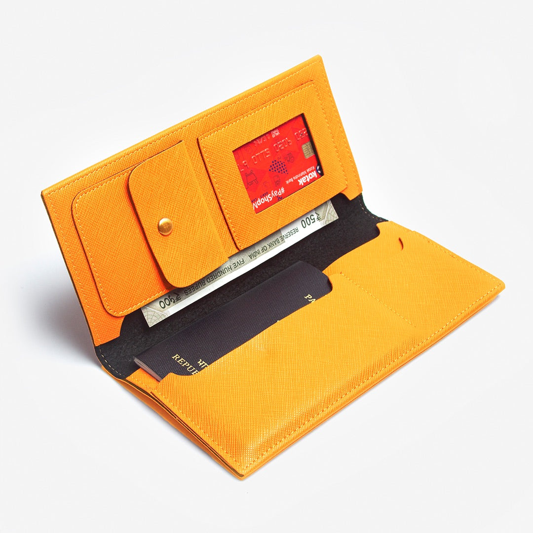 Personalised Travel Wallet - Chrome