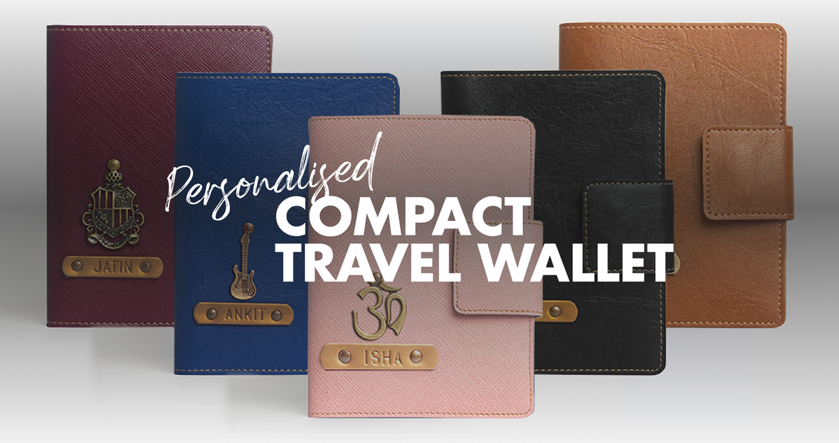 Buy Personalised Mini Travel Wallet Online