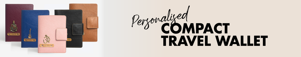 Buy Personalised Mini Travel Wallet Online
