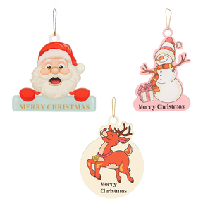 Christmas Ornaments - Set of 3