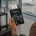Personalized Passport Cover - Postcards from India - Mumbai