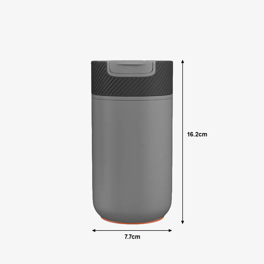 Never-Spill Suction Tumbler- Grey