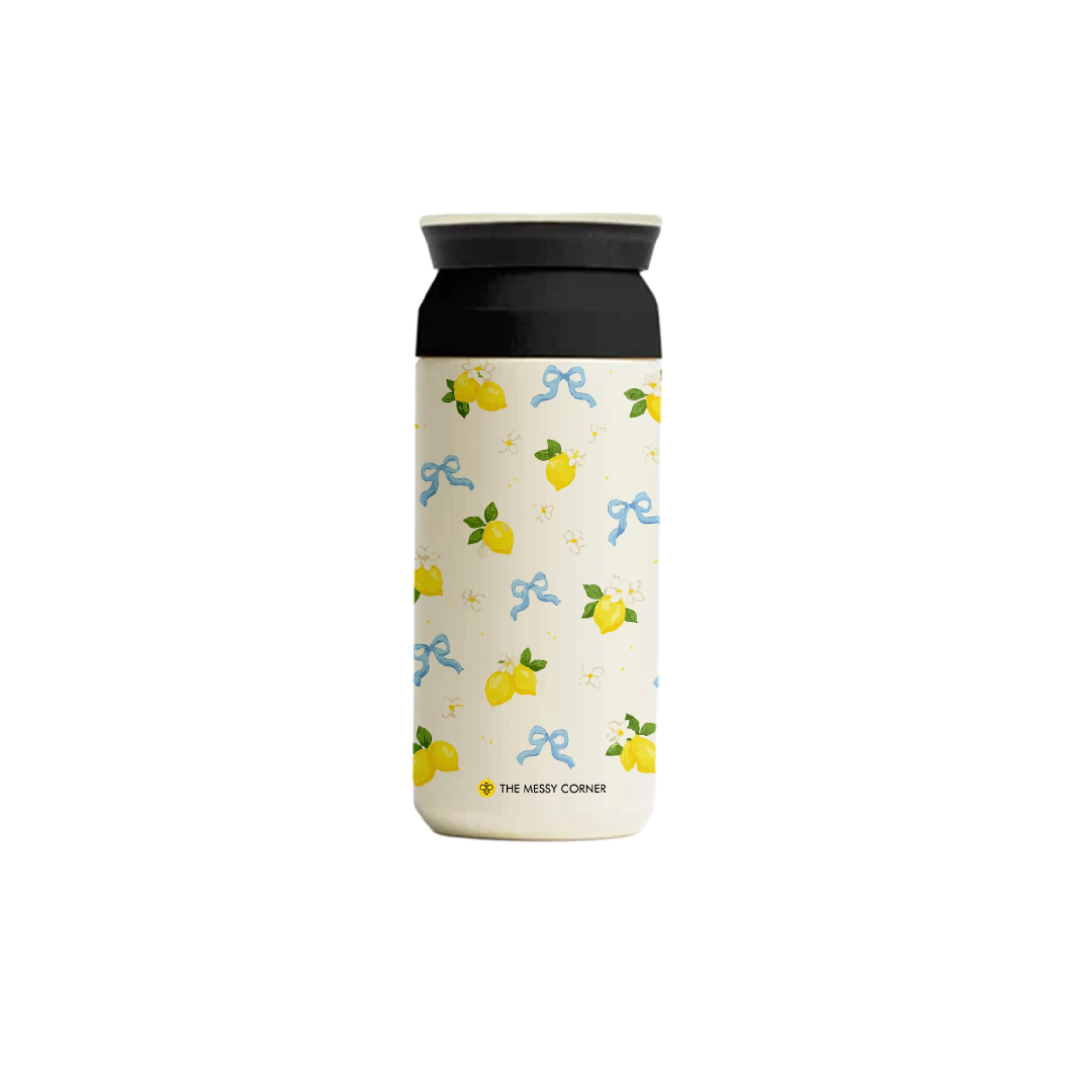 Insulated Coffee Tumbler – Italian Summer (Ivory)