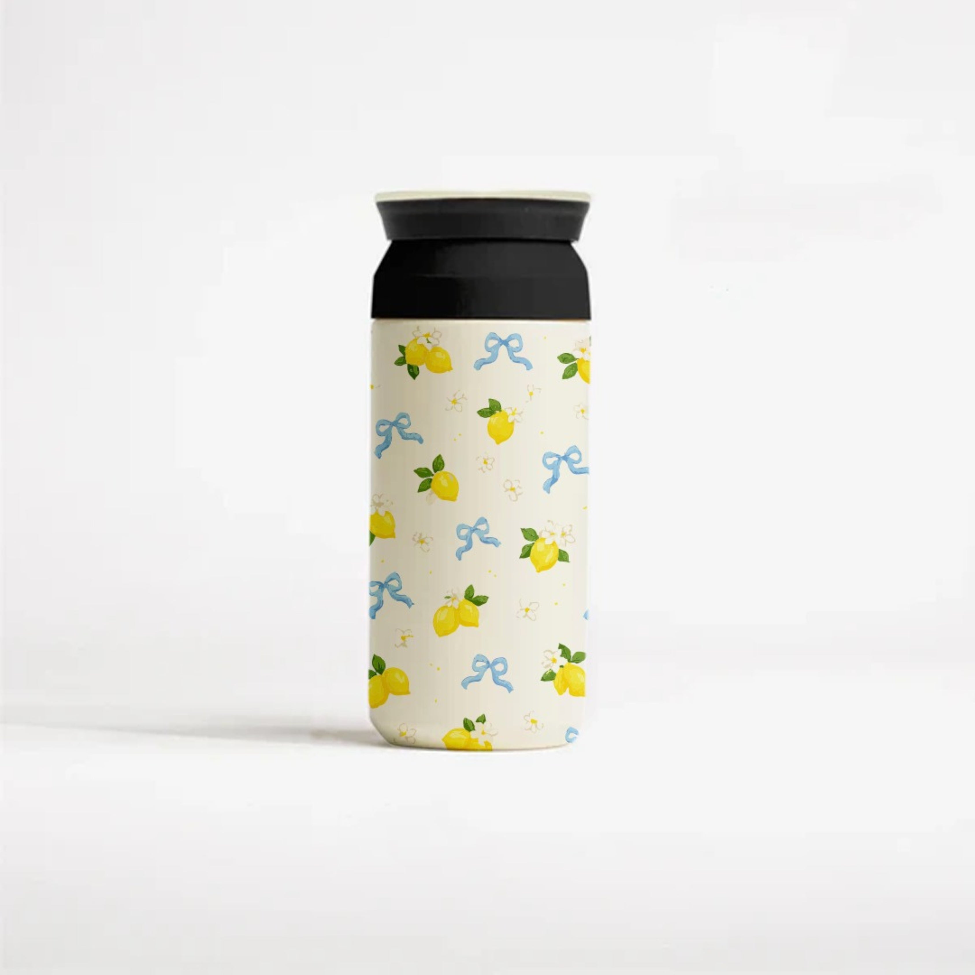 Insulated Coffee Tumbler – Italian Summer (Ivory)