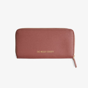 Verve Zip-around Womens Wallet - Dusty Rose