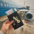 Personalized Passport Cover - Blossom