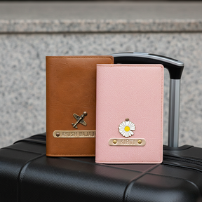 Personalized Couple Passport Cover
