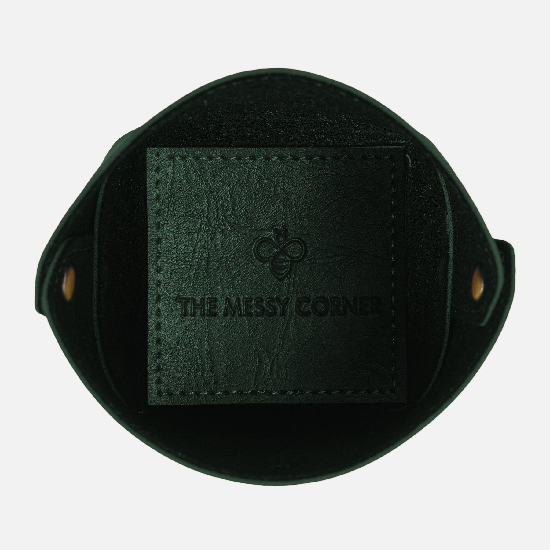 Personalised Pen Stand Holder - Forest Green
