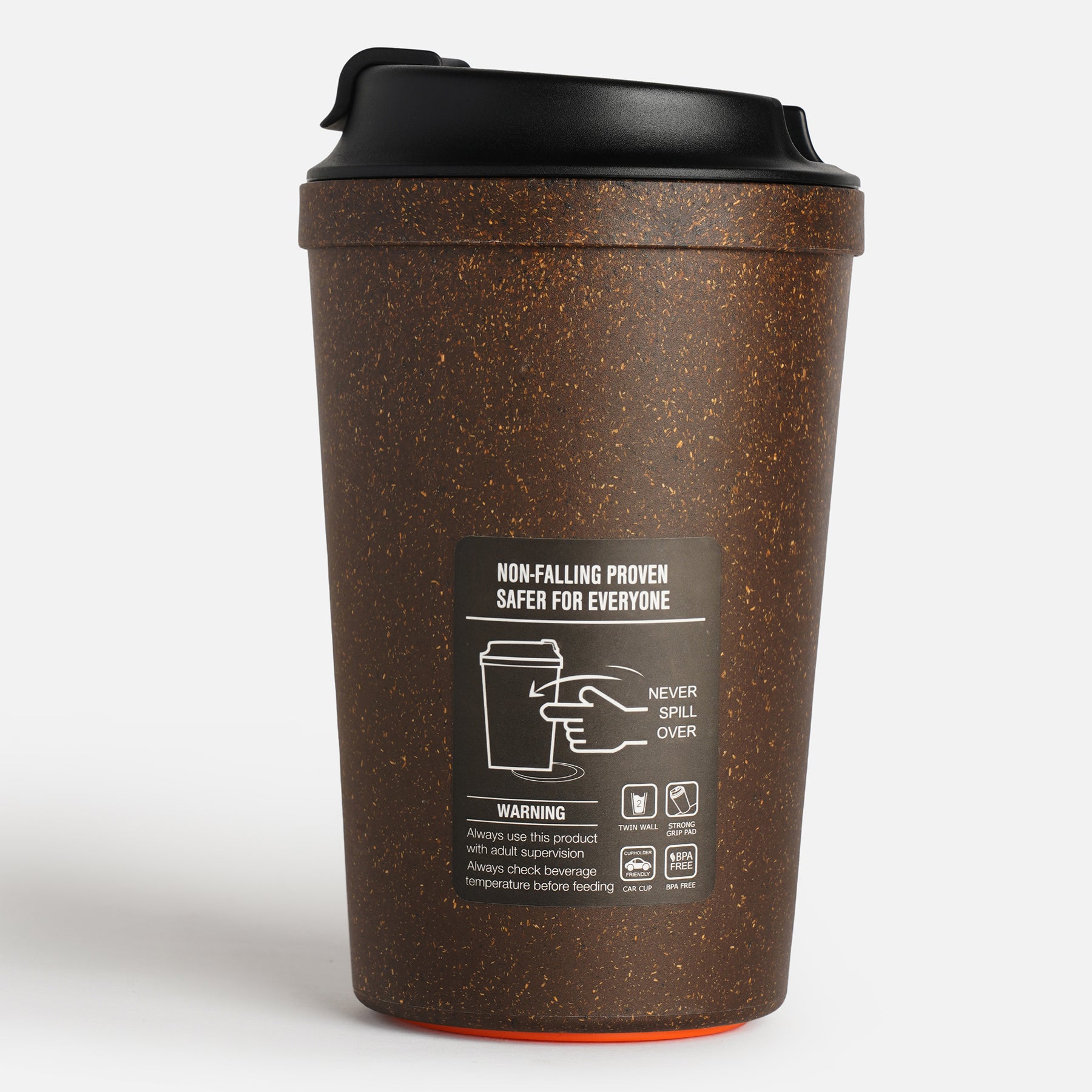 Personalised Never-Spill Coffee Cup