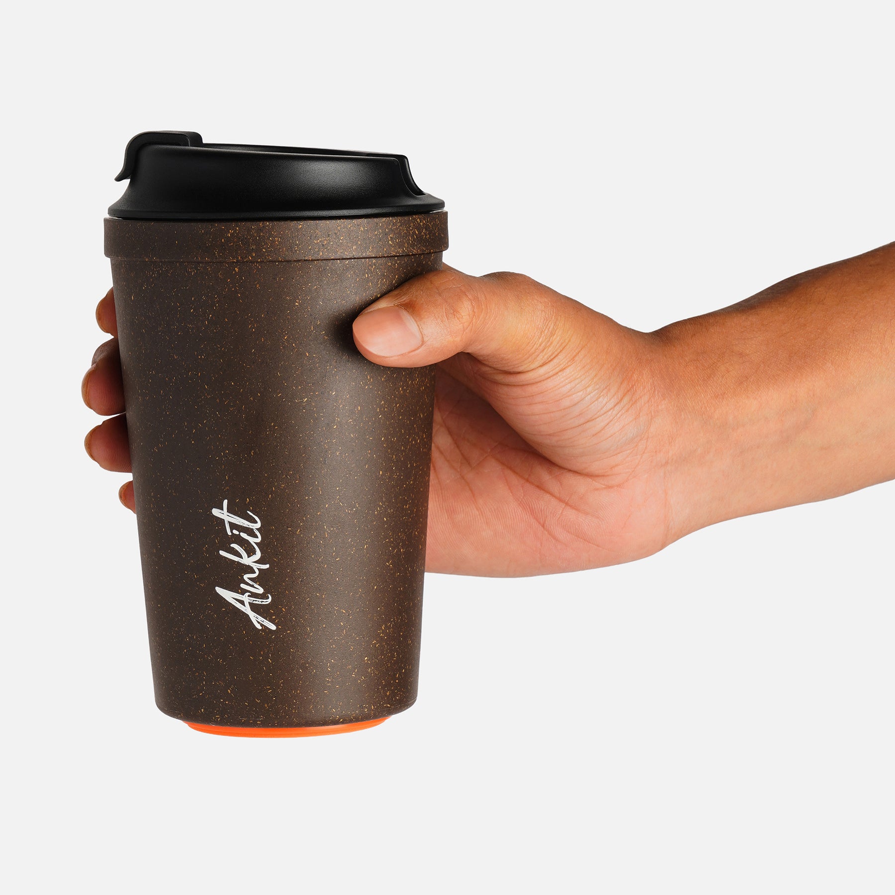 Personalised Never-Spill Coffee Cup