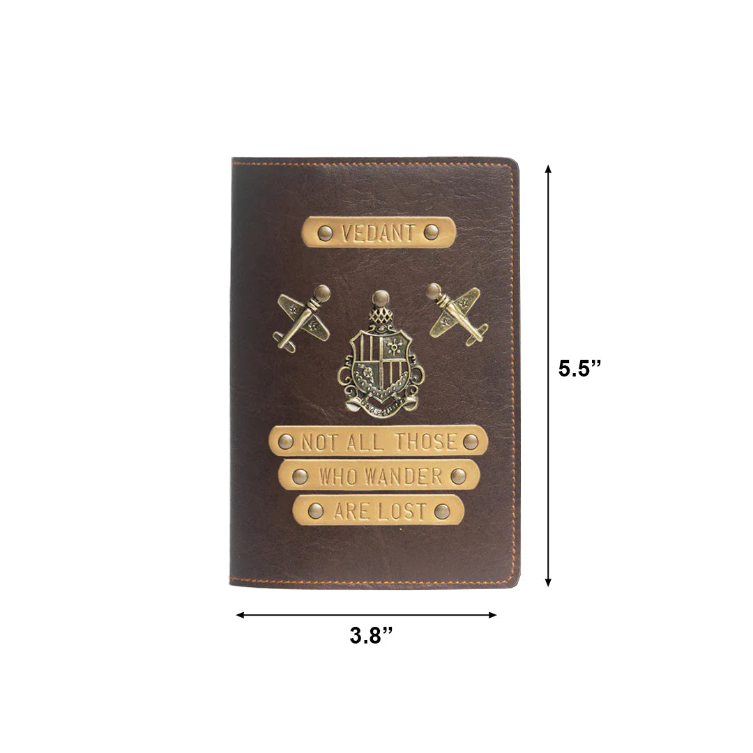 Passport Cover - Not All Those Who Wander Are Lost