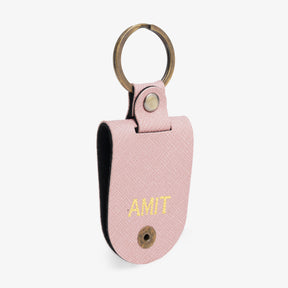 Personalised Photo Keychain - Salmon Pink