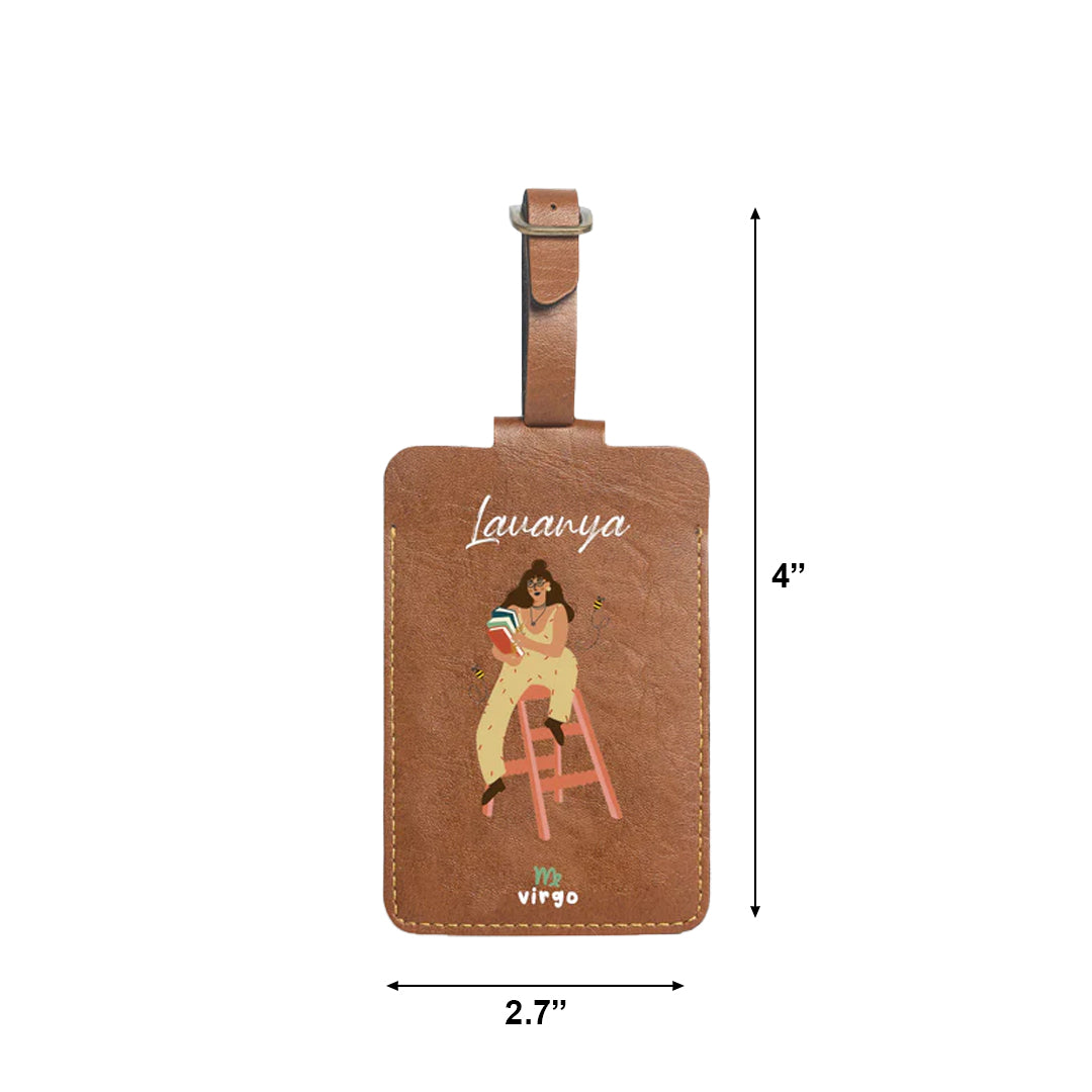 Personalised Luggage/Baggage Tag - Vivacious Virgo