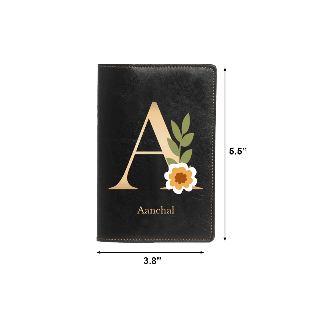 Personalized Passport Cover - Blossom