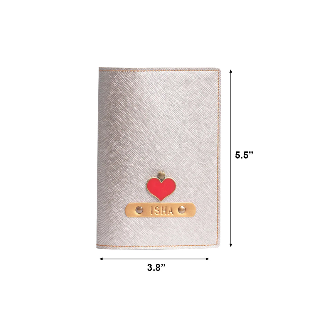 Personalized Passport Cover - Rose Gold