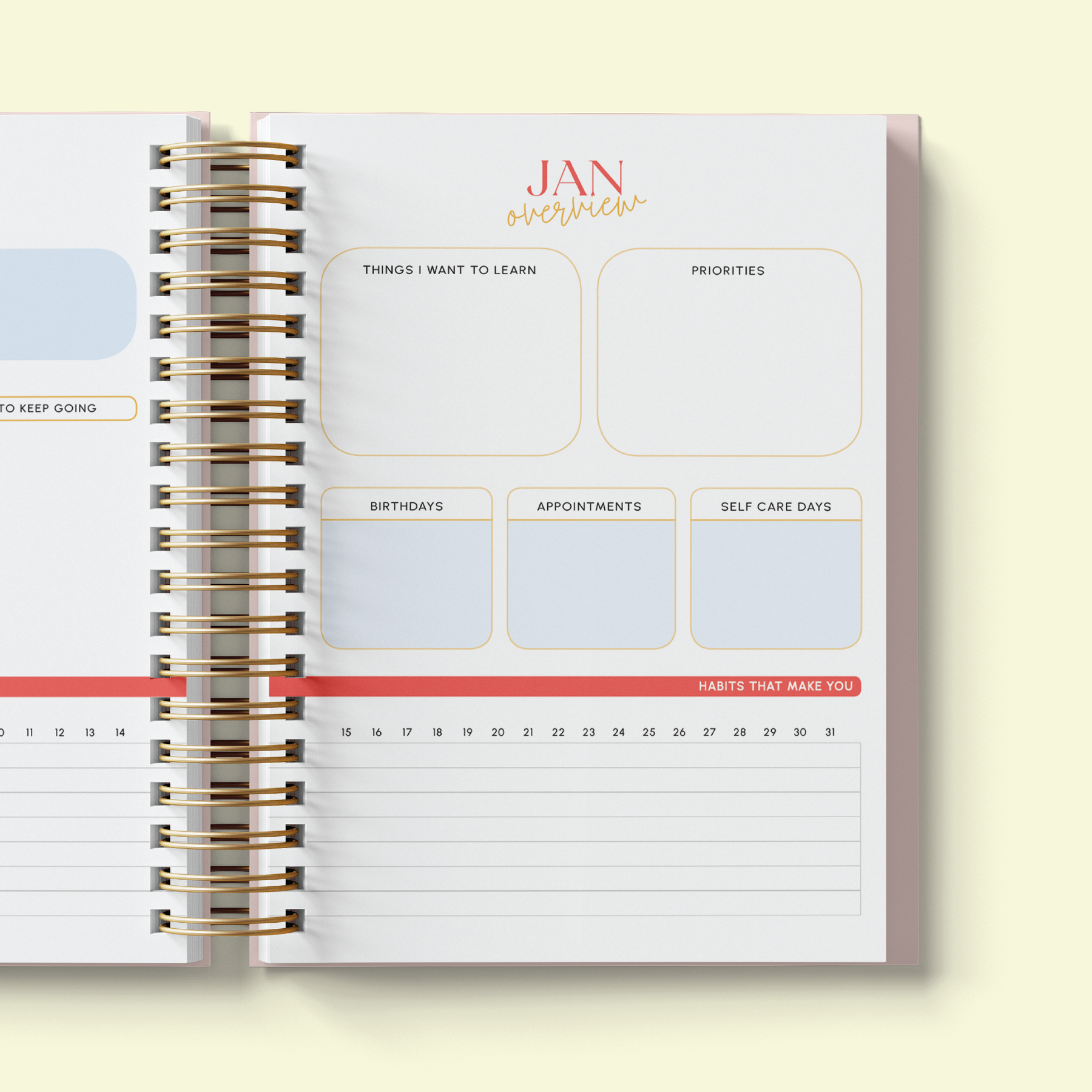Personalised Planner 2024- Bloom (Dated)