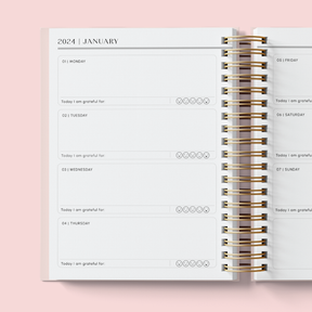 Personalised Planner 2024- Rise & Thrive (Dated)