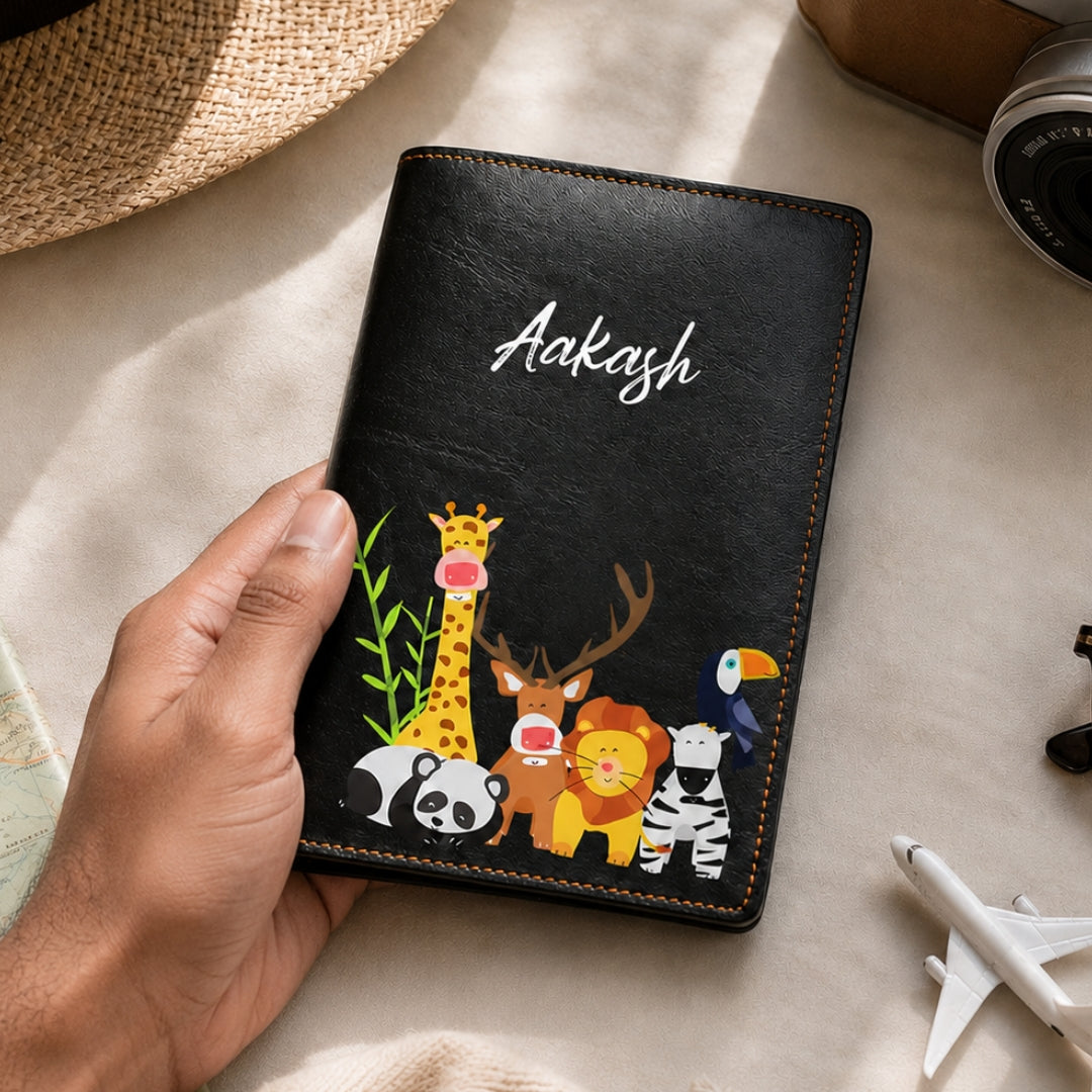 Exclusive Passport Cover - Zoo Kingdom