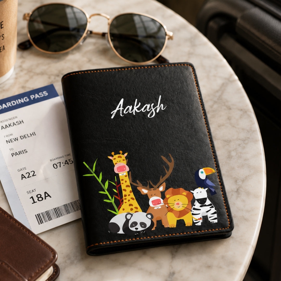 Exclusive Passport Cover - Zoo Kingdom