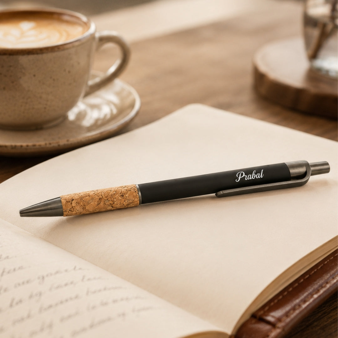 Personalised Cork Pen