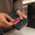 Business Card Holder/Wallet - Black