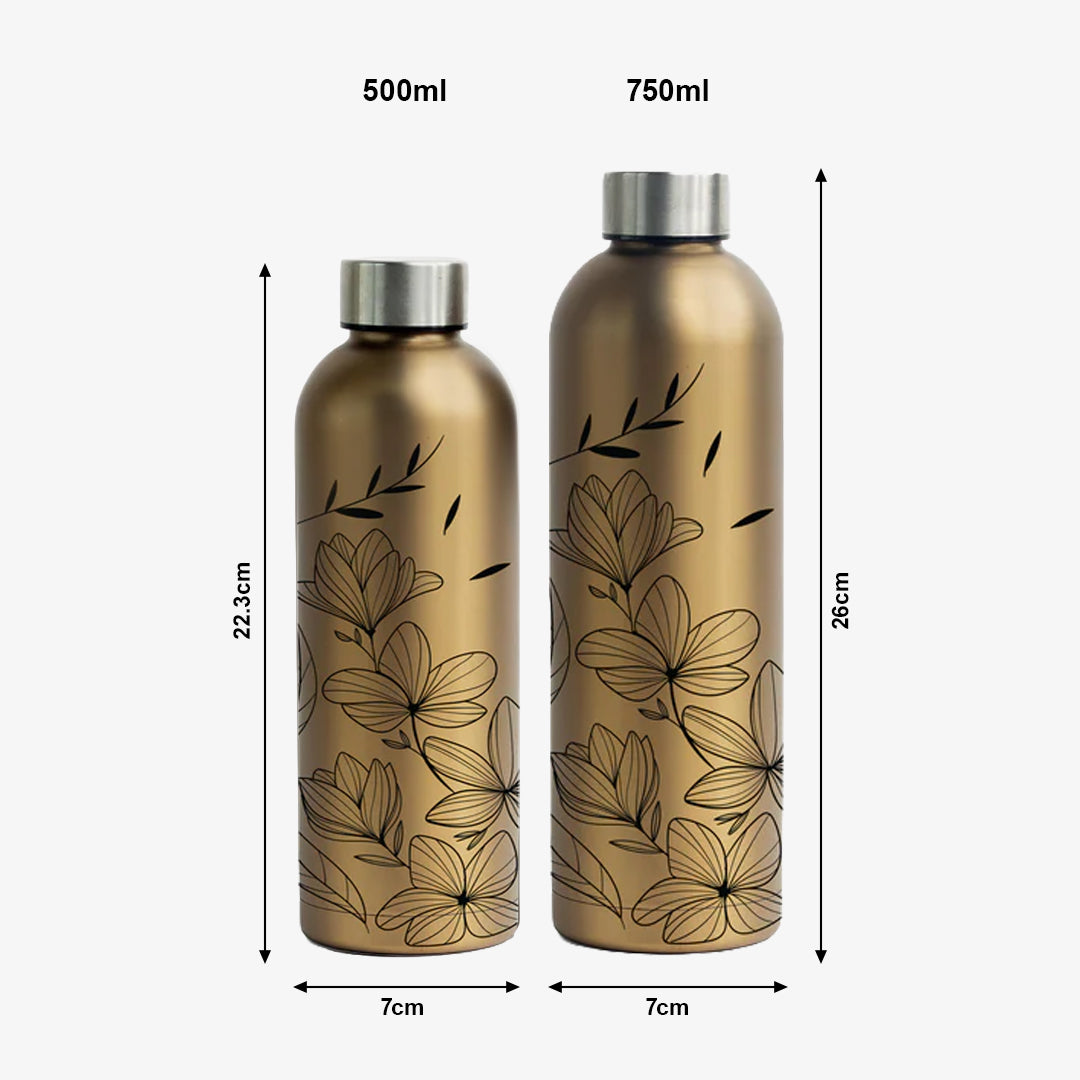 Quench Insulated Water Bottle - Flora
